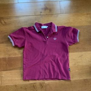 Fred perry polo maroon